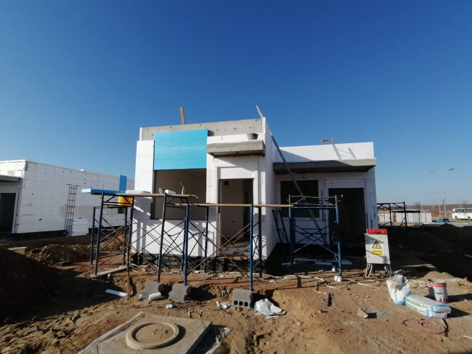 العزل الحراري للجدران - مشروع 1