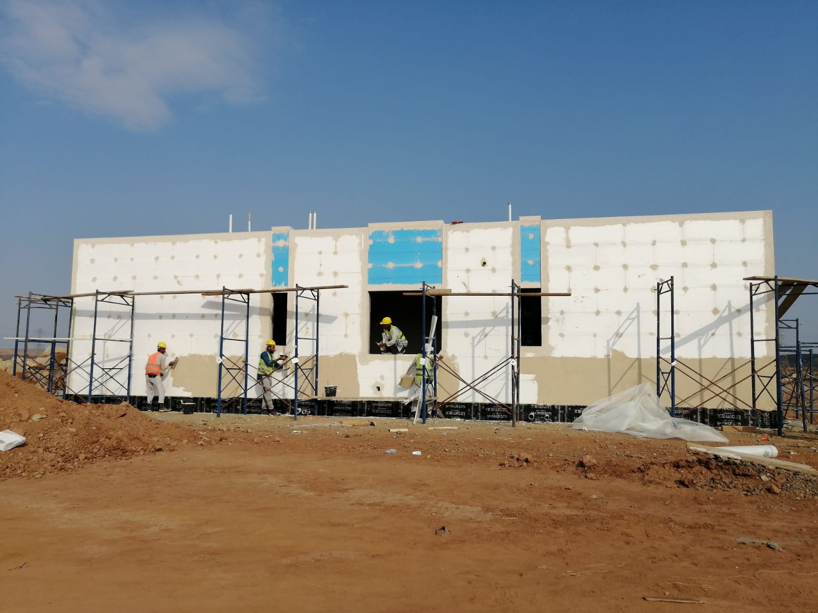 العزل الحراري للجدران - مشروع 2